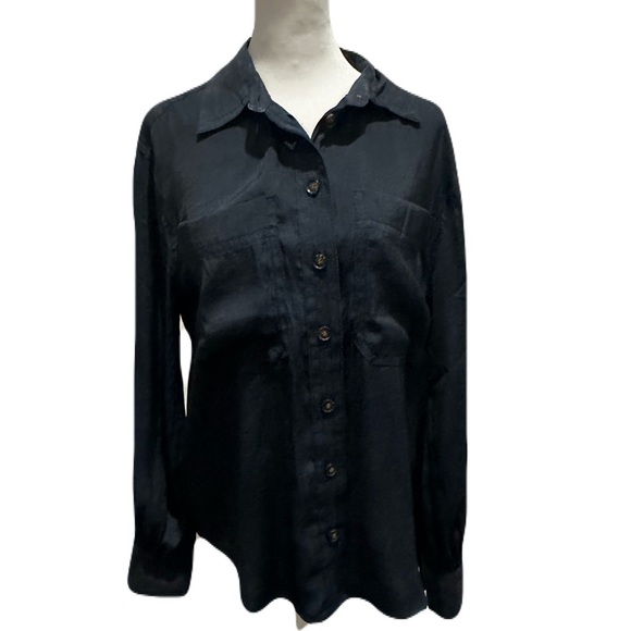 BANANA REPUCLIC Balloon Sleeve Utility Shirt - Picture 5 of 10